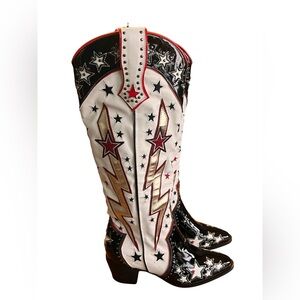 Star-Studded Cowboy Boots